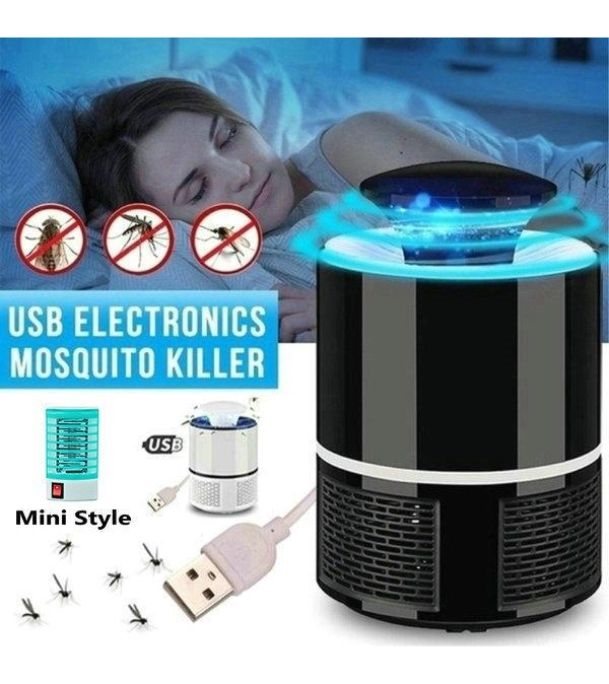 USB Electronics Mosquito Killer Trap Moth Fly Wasp LED Night Light Lamp - Image 4