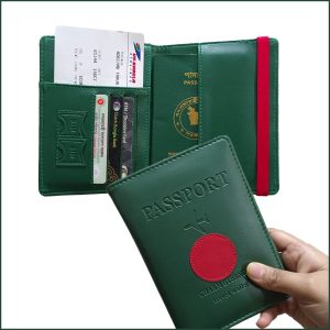 Artificial Passport Covers Holder Wallet Case