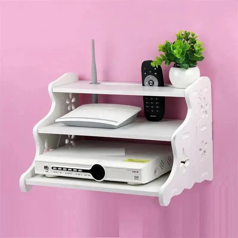 3 layer Router storage Stand Set Top Box Stand Big – Kroy Bazar
