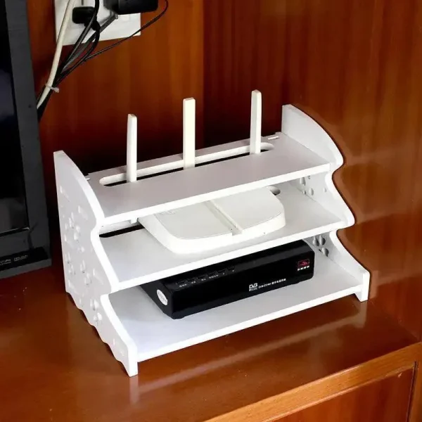 3 layer Router storage Stand Set Top Box Stand Big – Kroy Bazar