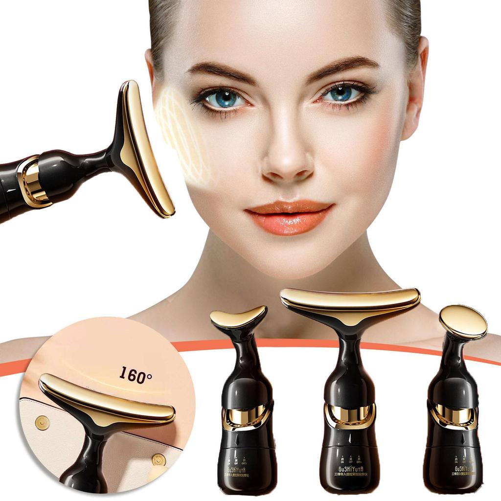 3 In 1 Face Massager Face Eye Neck Massaging Lifting Device