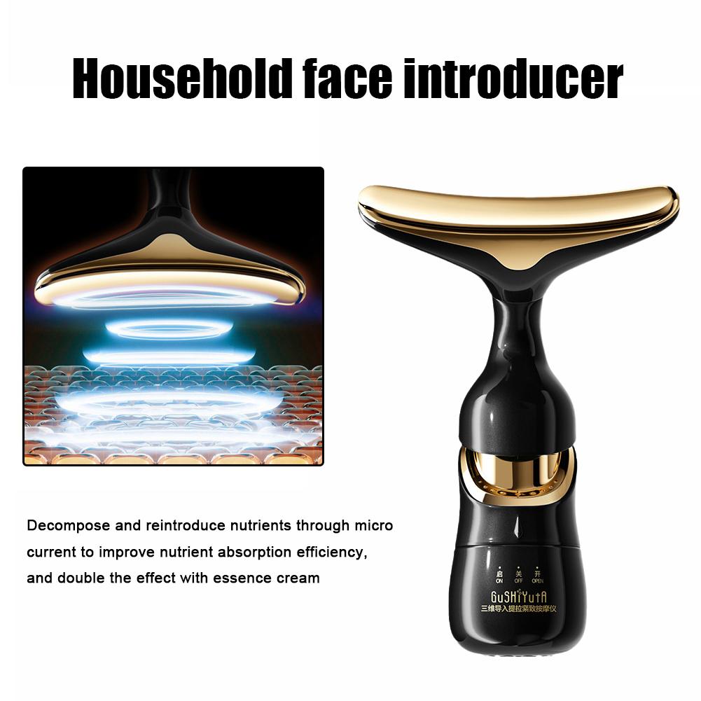 3 In 1 Face Massager Face Eye Neck Massaging Lifting Device - Image 2
