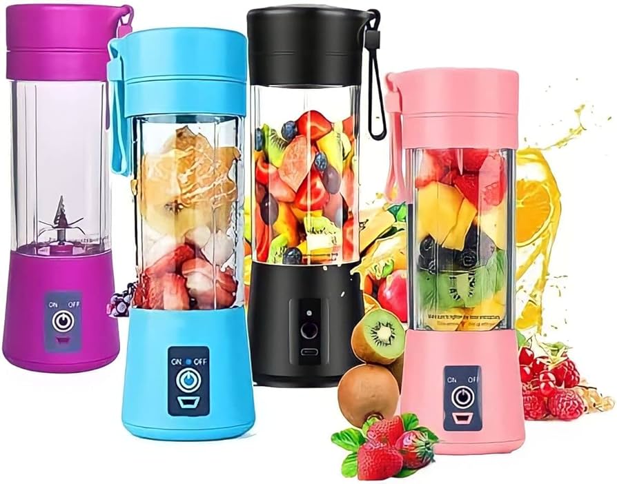 USB Rechargable Mini Portable Fruit & Vegetable Blender - Image 3