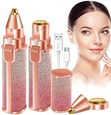 2-in-1 Lady Shaver Flawless Eyebrow Trimmer - Image 2