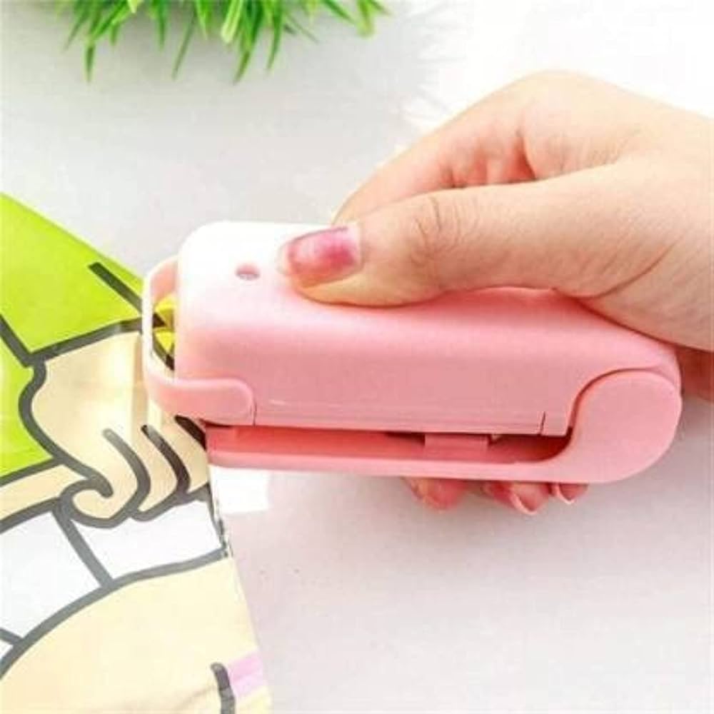 Mini Sealing Machine Food Snack Clip Heat Sealer Dounp