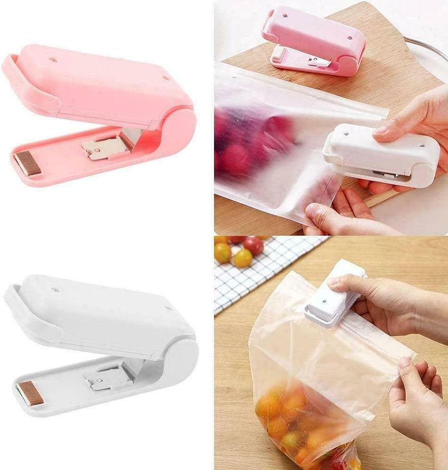 Mini Sealing Machine Food Snack Clip Heat Sealer Dounp - Image 2
