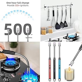 Kitchen Electric USB Windproof Lighter - Image 3