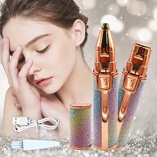 2-in-1 Lady Shaver Flawless Eyebrow Trimmer - Image 3